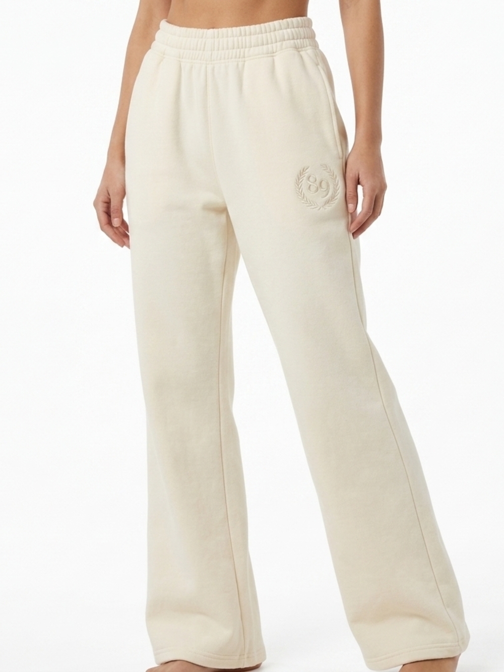 AS Revival Cream Wide-Leg Sweatpants - Size XS